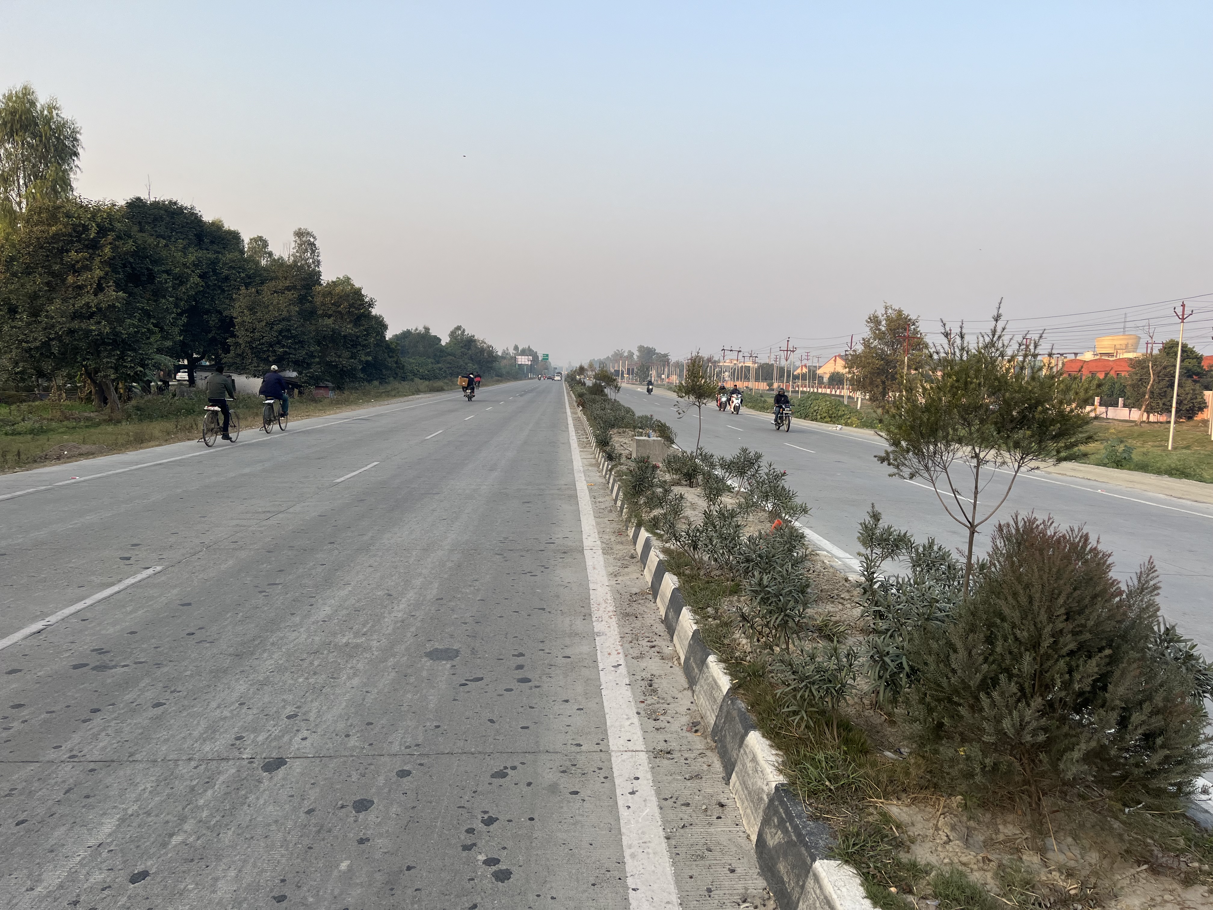 Aerial View of the Highway